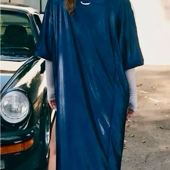 NWOT- FP Movement Navy Blue Jersey Top - Picture 3 of 8